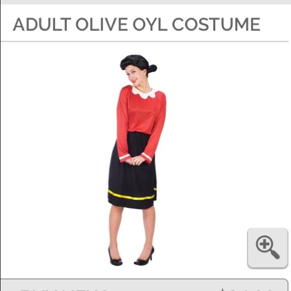 adult olive oyl halloween costume